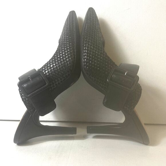 Alfani Step n Flex Womens 8 M Black Synthetic Stiletto Heels Slide Sandals Shoes - Picture 5 of 11